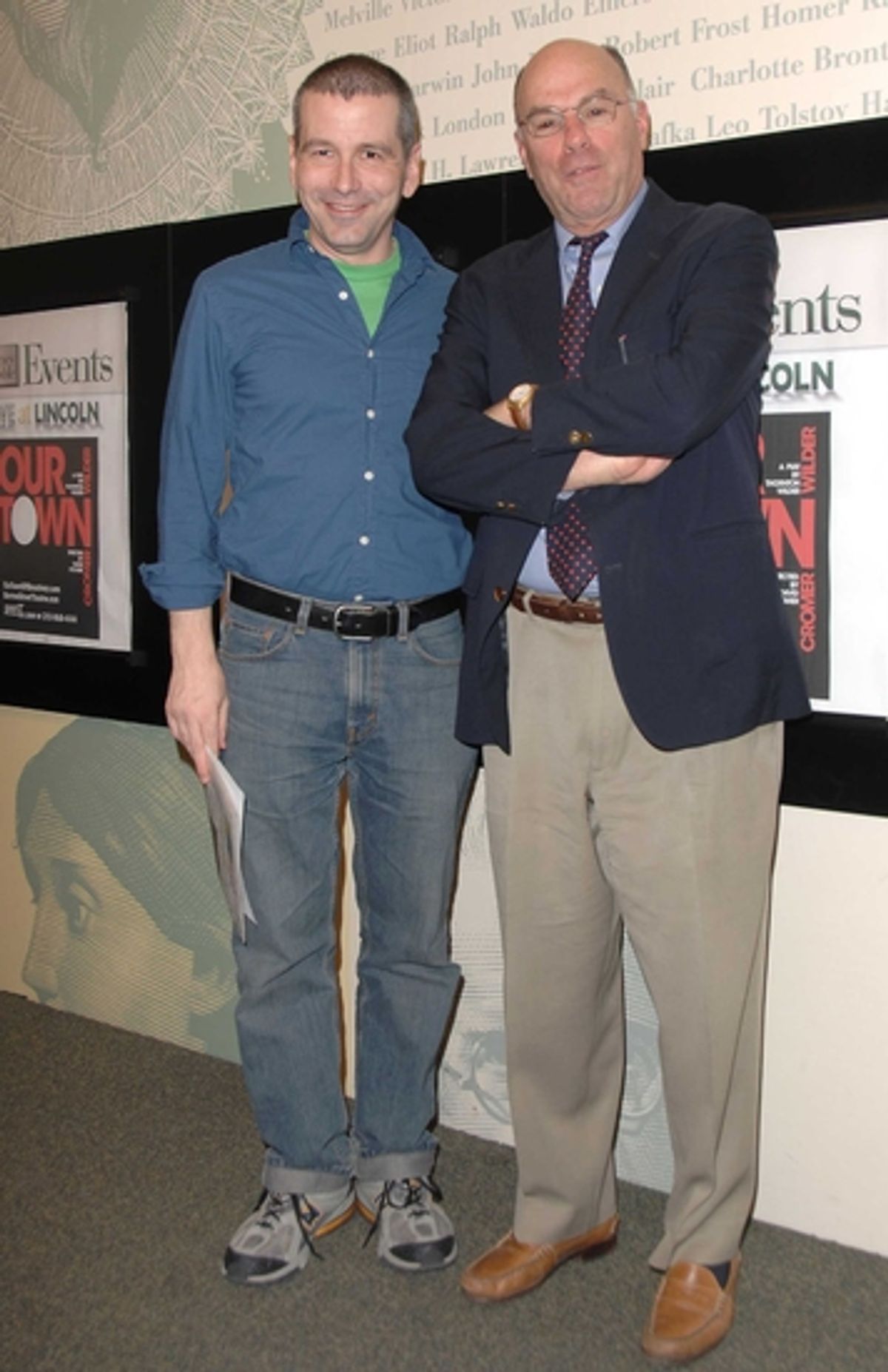 David Cromer and A. Tappan Wilder at 