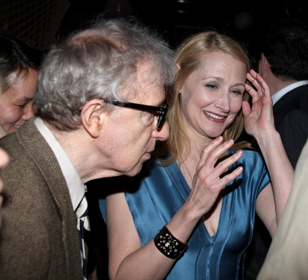 Woody Allen and Patricia Clarkson at 