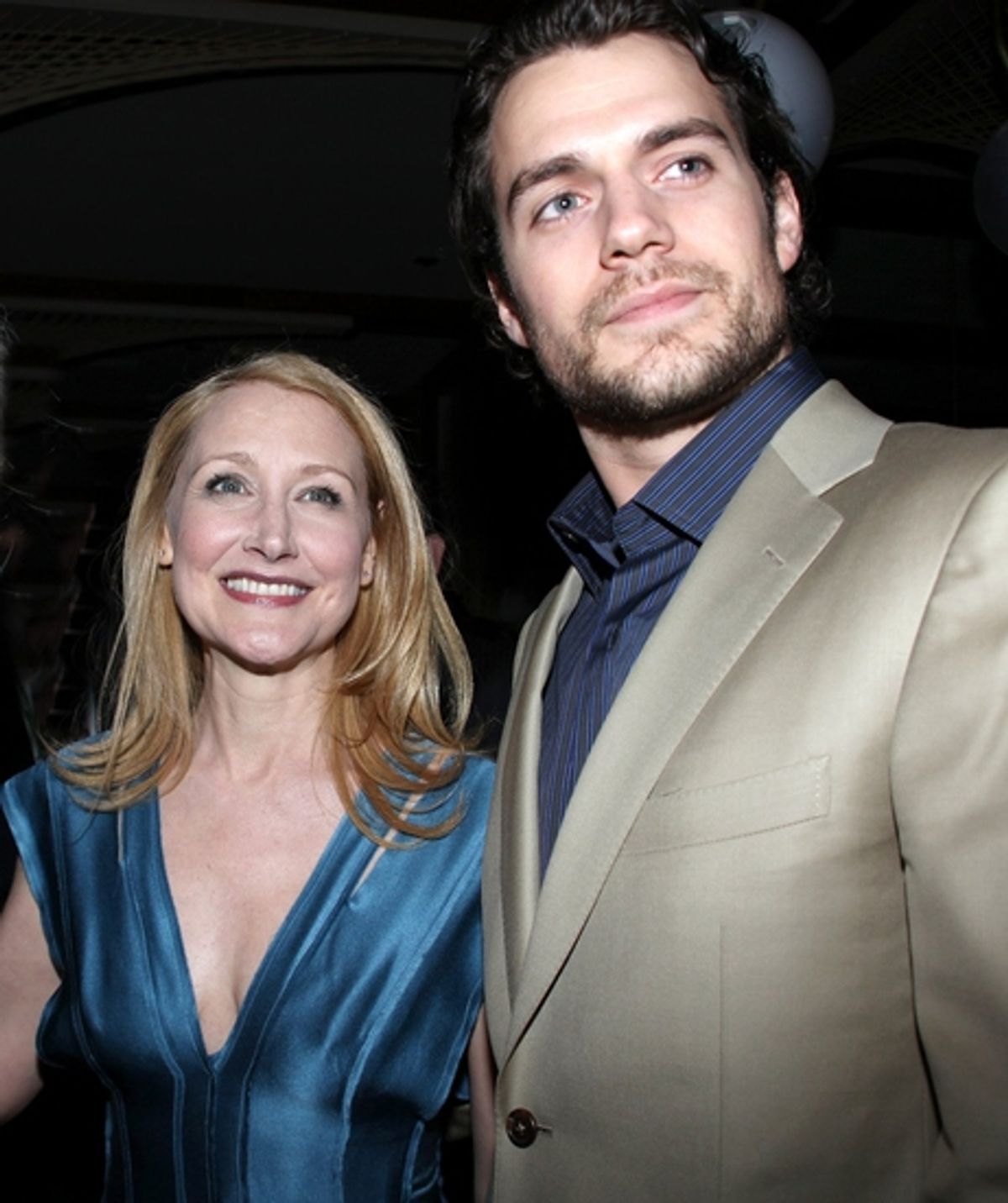Patricia Clarkson and Henry Cavill at 