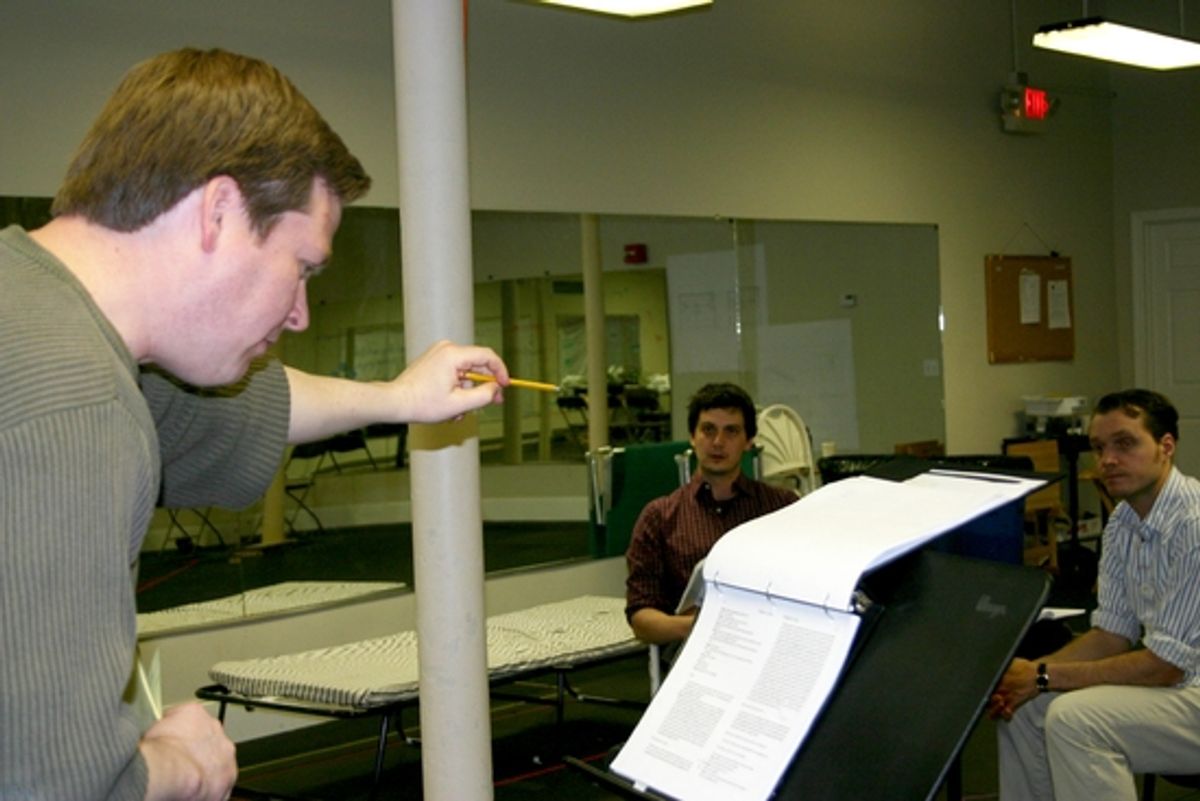 Director Weylin Symes, Robert Serrell and Jonathan Popp at 