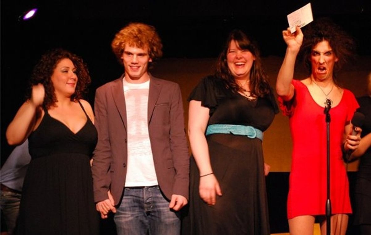 Marissa Perry, Jay Armstrong Johnson, Lauren Elder, and Martin Gould Cummings at 