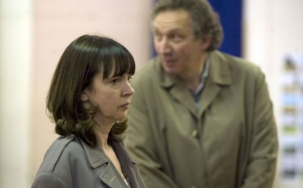 Phoebe Nicholls and Richard Hope at 