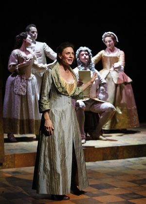 Natacha Roi (front), Rebecca Mozo, Matthew Humphreys, Don Reilly and Susan Denaker Photo