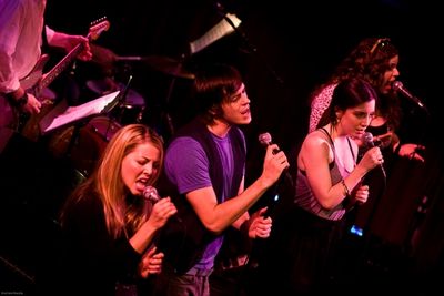 Morgan James, Jake Wilson, Jessica Hershberg and Alysha Umphress Photo