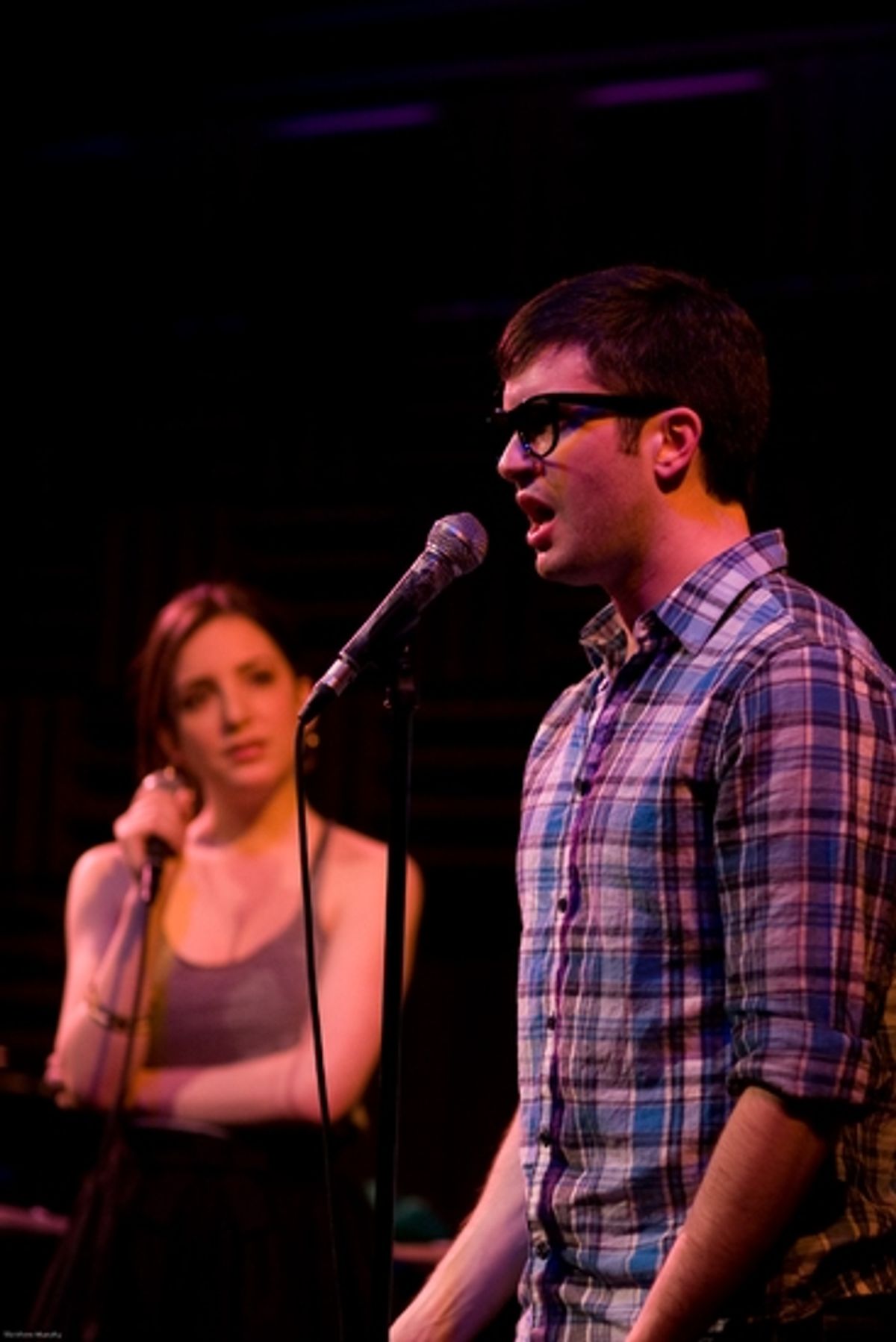 Jessica Hershberg and Michael Lowney at The Battery's Down Presents 'SUNDAY NIGHT LIVE' at Joe's Pub