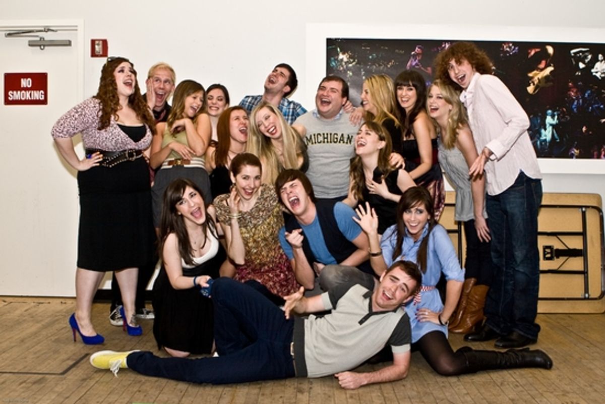 Alysha Umphress, Adam Laird, Vanessa Ray, Jessica Hershberg, Michael Lowney, Amanda Brasher, Emily McNamara, Todd Buonopane, Morgan James, Brynn O'Malley, Anne Horak, Daniel Seth, Nina Sturtz, Marla Mindelle, Jake Wilson, Dana Steingold, Dani Spieler and  at 