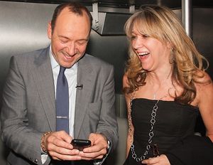 Kevin Spacey and Sonia Friedman Photo