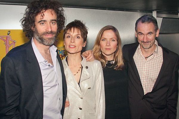 Stephen Mangan, Amelia Bullmore, Jessica Hynes, and Paul Ritter Photo