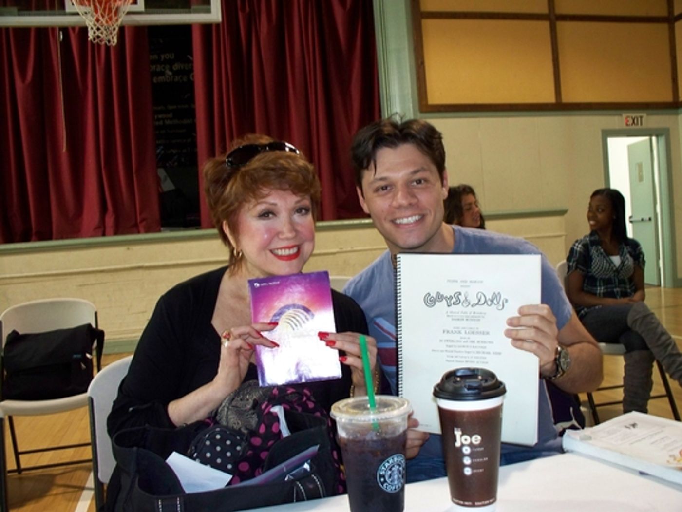 Photo Flash: Behind the Scenes of 'Guys and Dolls' in Concert at the Hollywood Bowl  Image