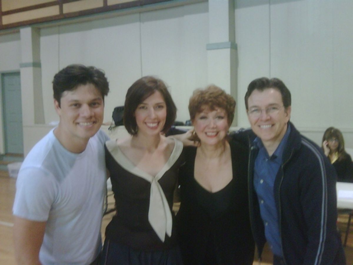 James Kinney, Grace Wall, Donna McKechnie and Michael Donovan at 