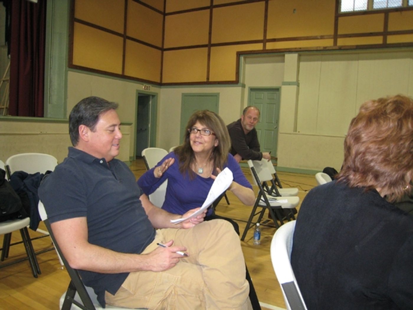 Photo Flash: Behind the Scenes of 'Guys and Dolls' in Concert at the Hollywood Bowl  Image