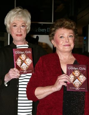 Bea Arthur and Rue McClanahan Photo