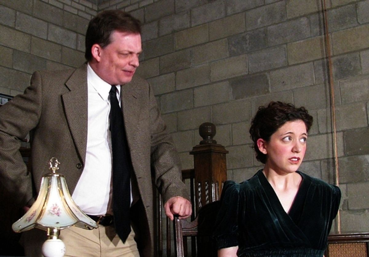 David Andrews and Heather Liebal at Emergent Arts Company Presents 'THE MOUSETRAP'