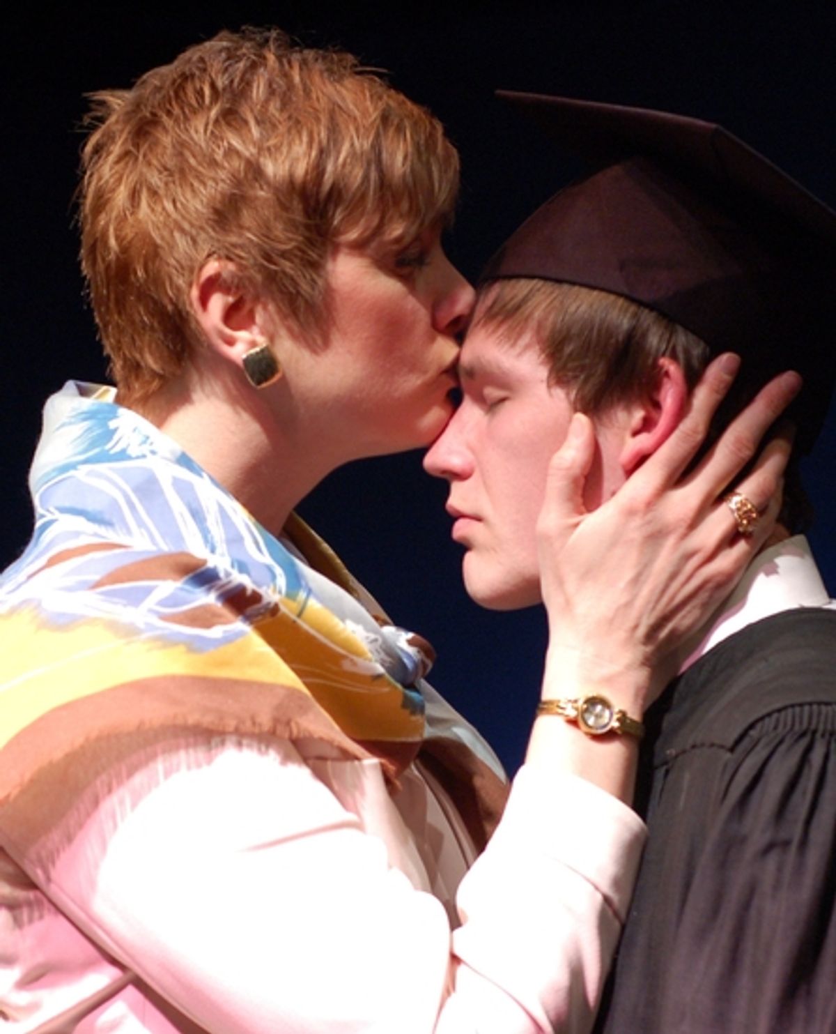 Missy Koonce (Claire) and KC Comeaux (Peter) at 