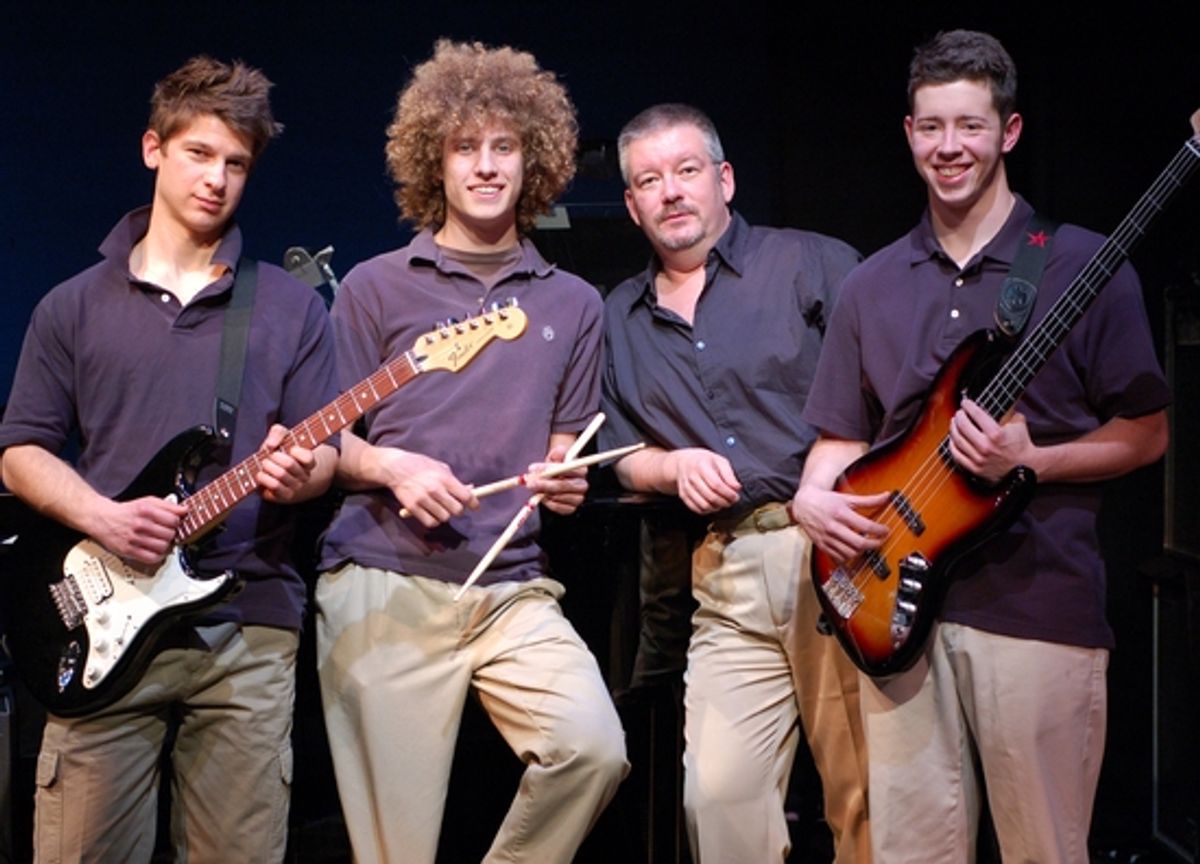 Evan White, Fritz Hutchison, Anthony T. Edwards and Jeff Shipman at 