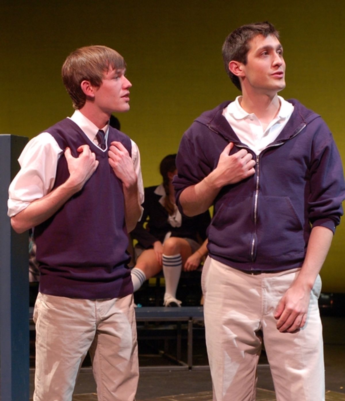 KC Comeaux (Peter) and Brandon Sollenberger (Jason) at 
