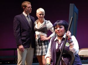 Shea Coffman (Matt), Katie Karel (Ivy) and Areli Gil (Nadia) Photo