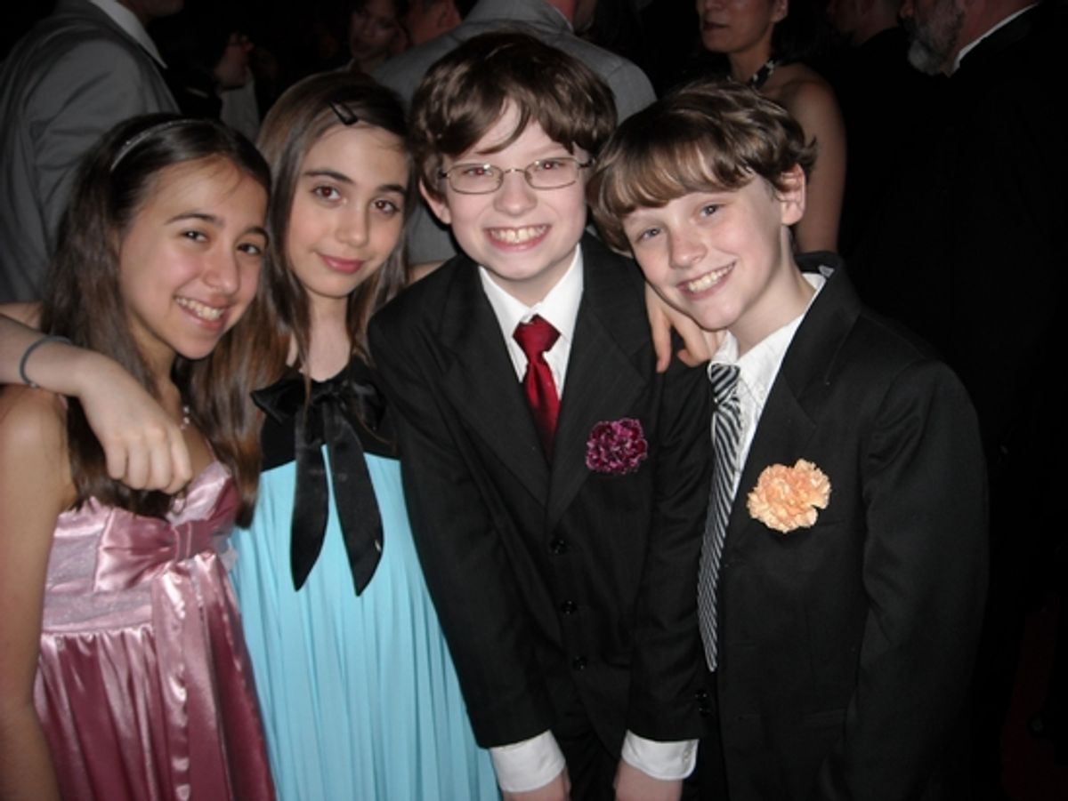 Sara Rosenthal, Jamie Goodson, Christopher Cox and Benjamin Cook at 