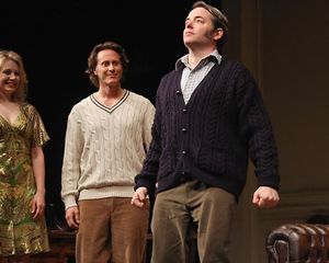 Jennifer Mudge, Steven Weber, and Matthew Broderick Photo