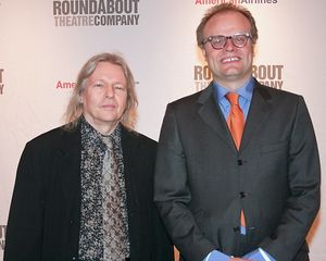 Chistopher Hampton (Playwright) and David Grindley (Director) Photo
