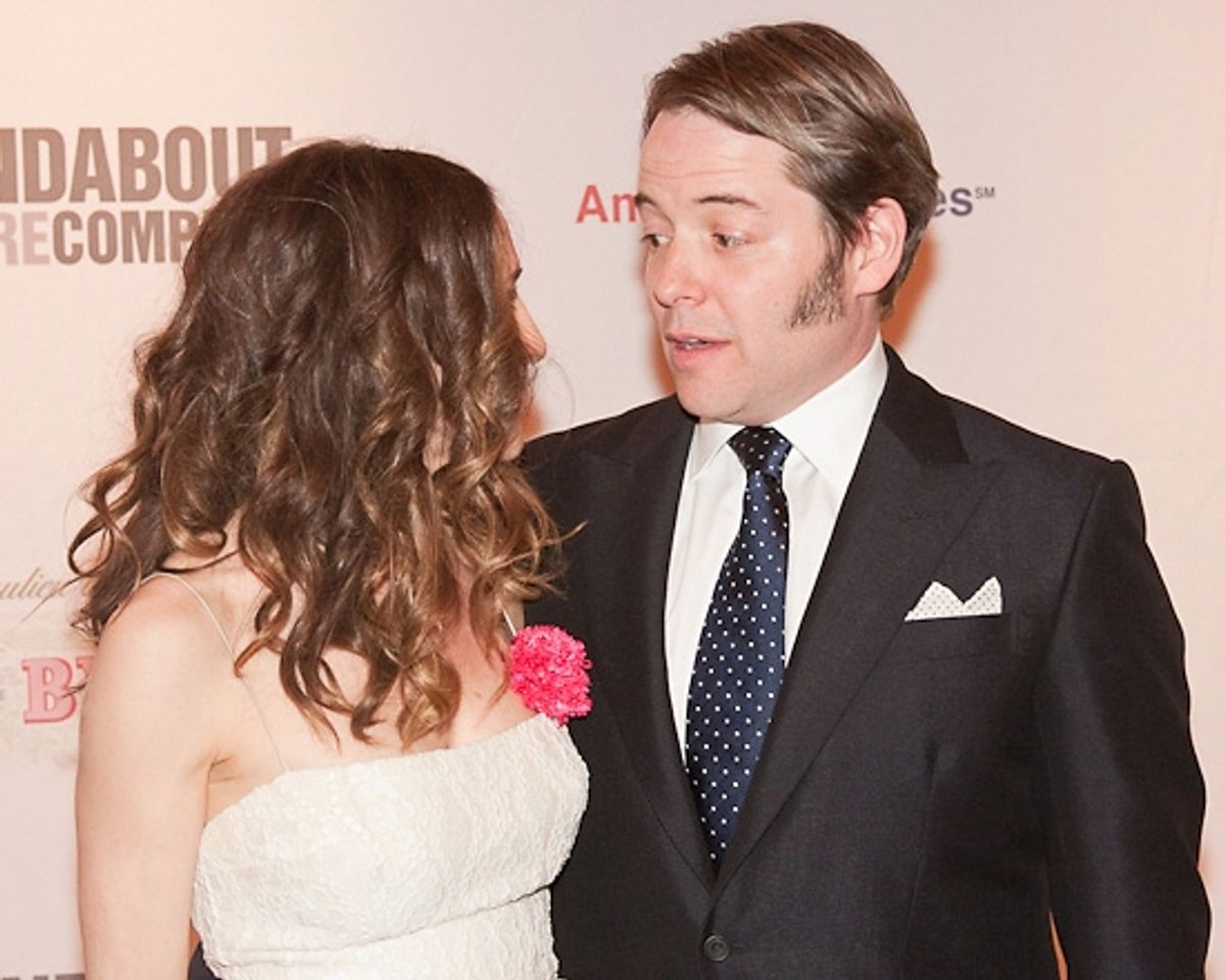 Sarah Jessica Parker and Matthew Broderick at 
