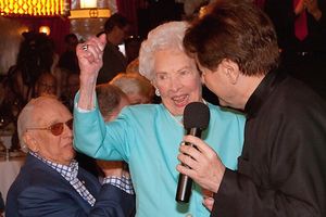 Doris Eaton-Travis and Jean Claude Baker @ BroadwayWorld Doris Eaton-Travis and Jean Claude Baker Photo