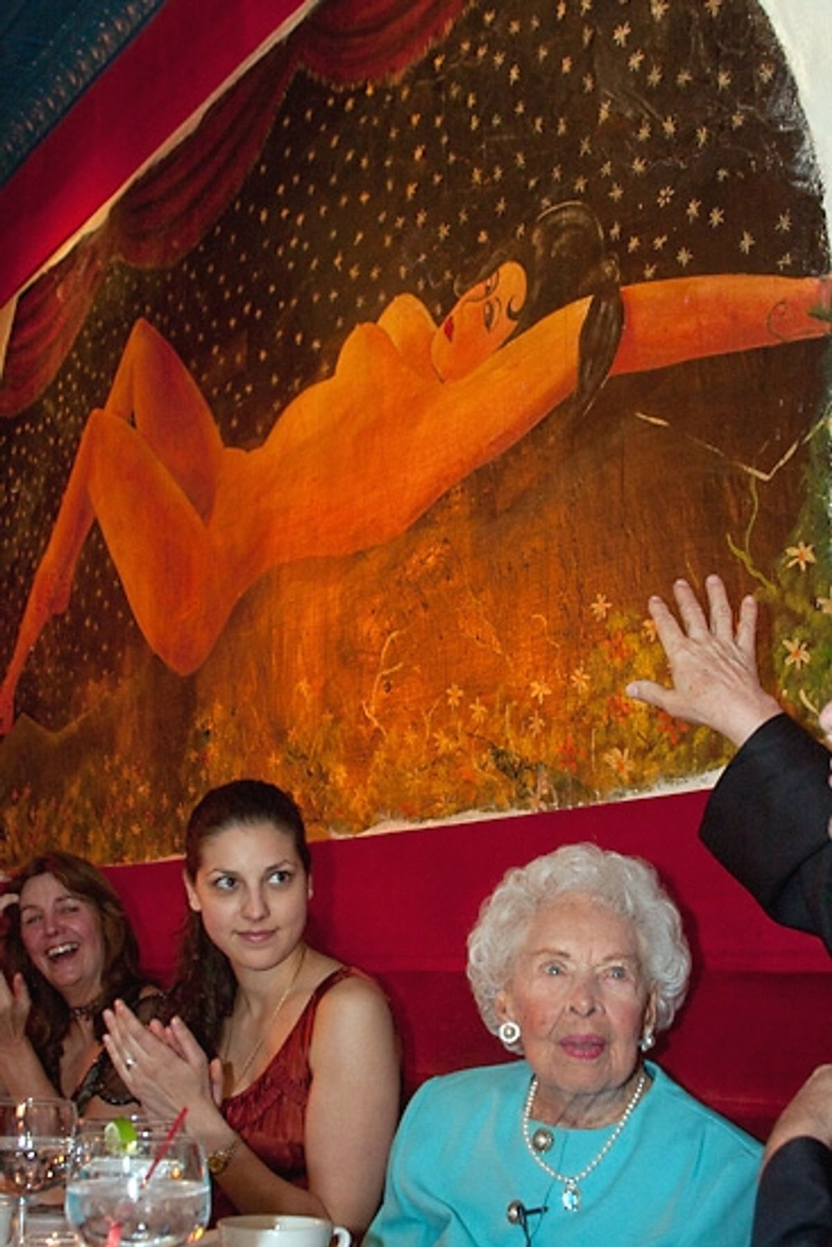 Doris Eaton-Travis at Doris Eaton Travis Celebrates at Chez Josephine