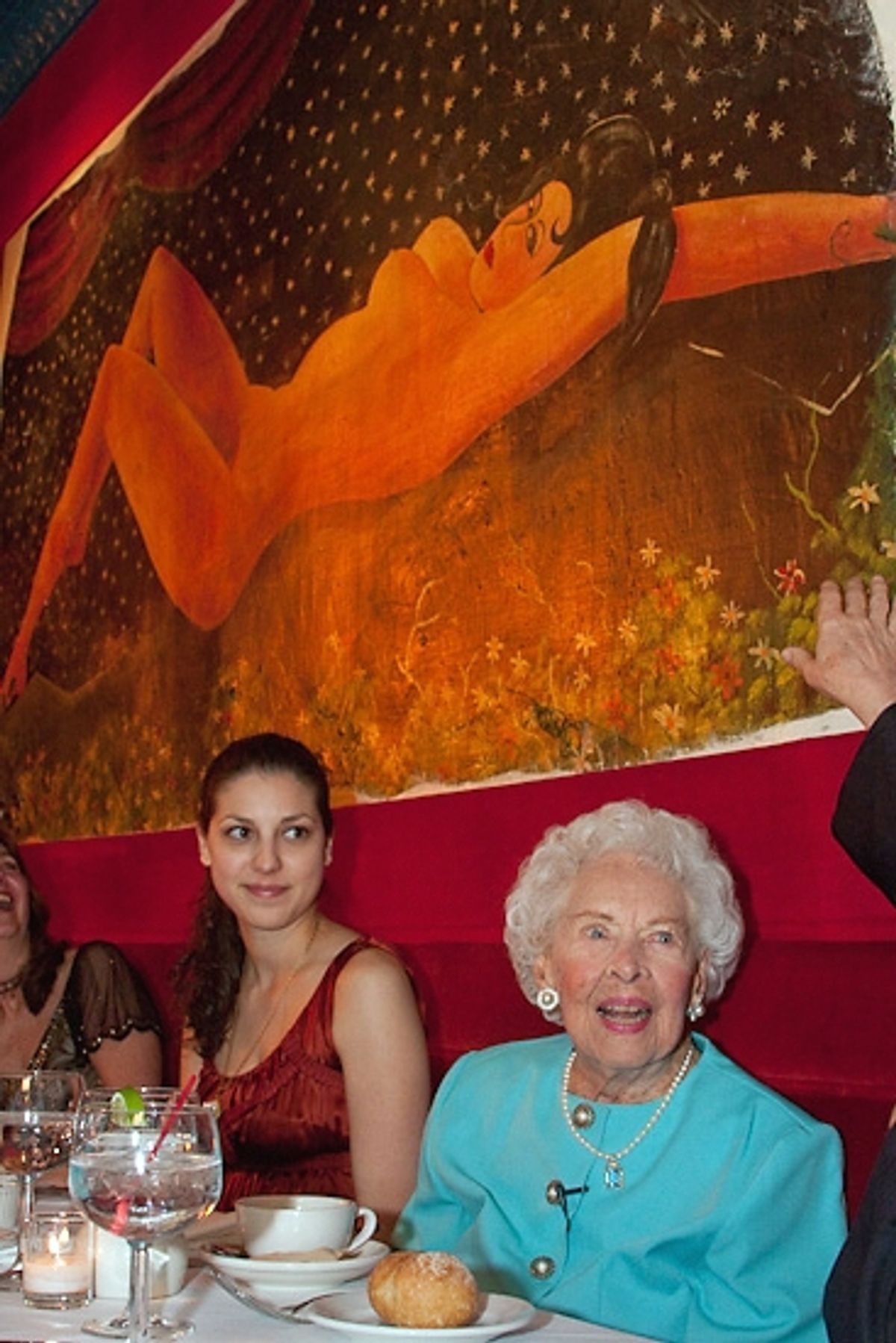 Doris Eaton-Travis at Doris Eaton Travis Celebrates at Chez Josephine