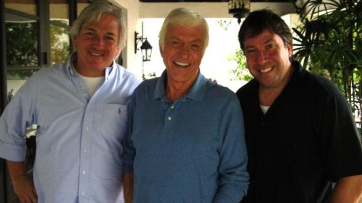 Jeffrey Sherman, Dick Van Dyke and Gregory Sherman at 