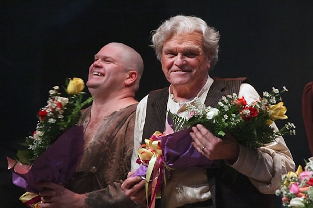 Daniel Stewart Sherman and Brian Dennehy at 