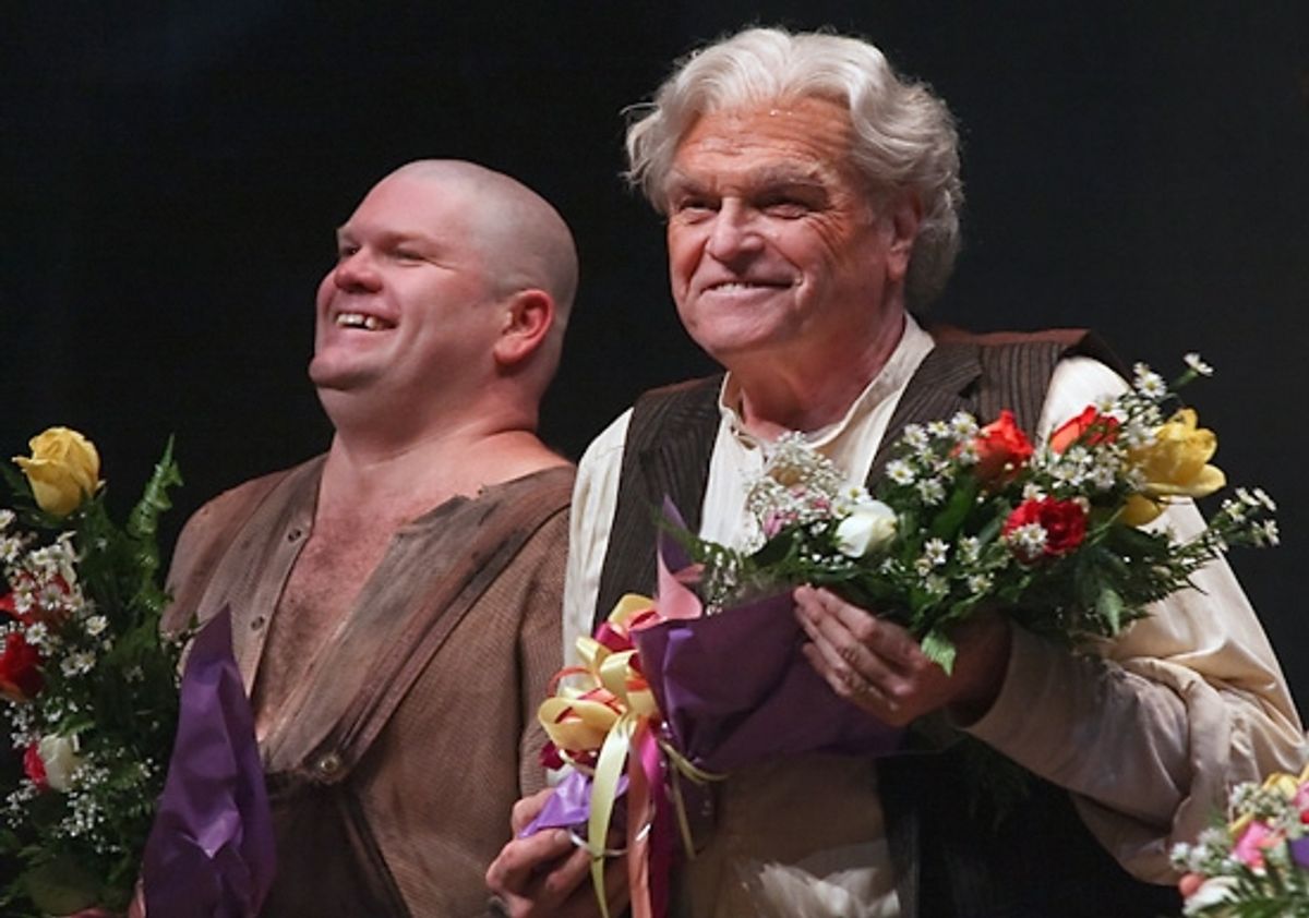 Daniel Stewart Sherman and Brian Dennehy at 