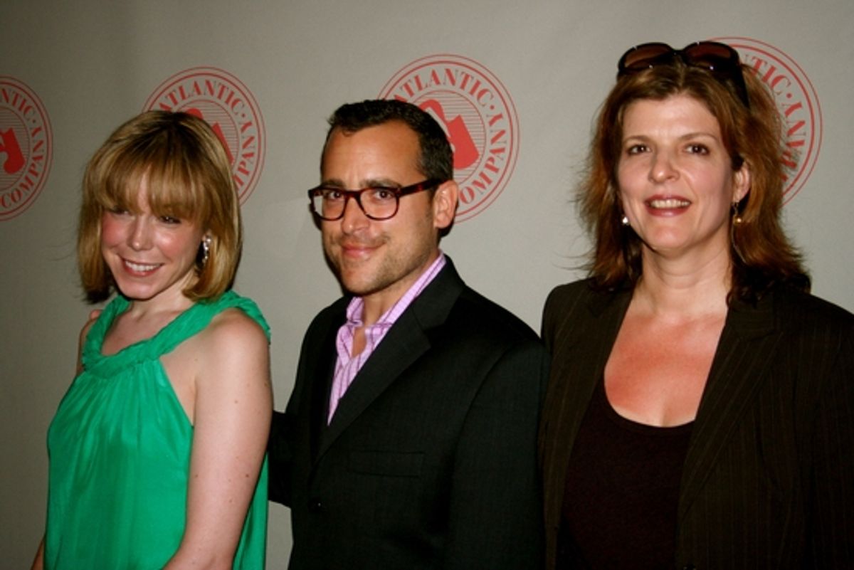Molly Pearson, Paul Marcarelli, Karen Kohlaas at Atlantic Theater Company Gala