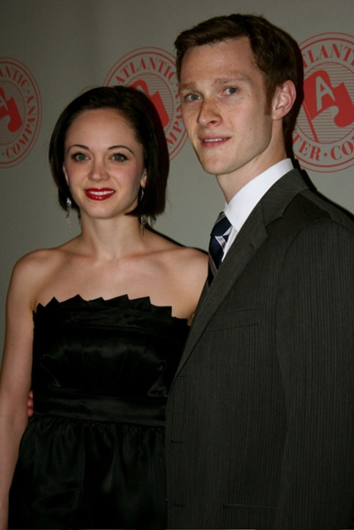 Dan Bittner and girlfriend Erin Fogarty at Atlantic Theater Company Gala