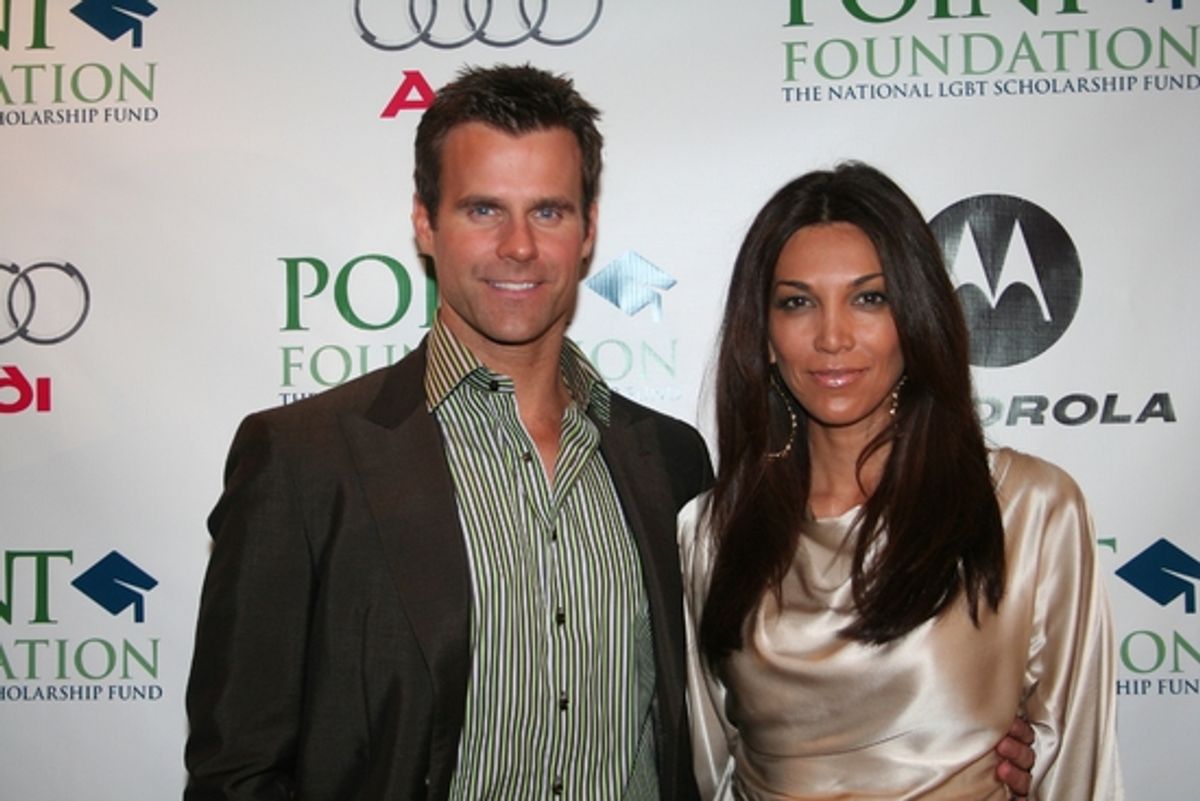 Cameron mathison and Vanessa Arevalo at 