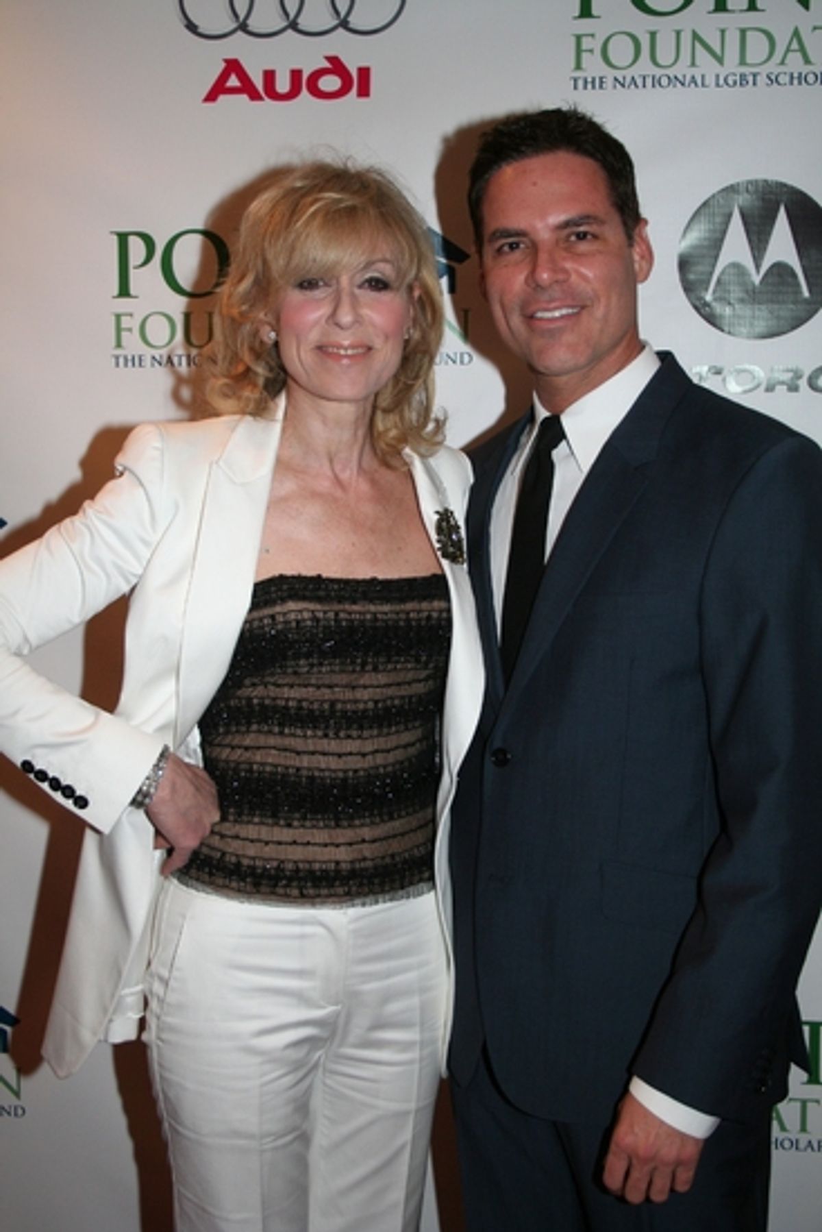Judith Light and Jorge Valencia at 2009 Point Foundation Honors