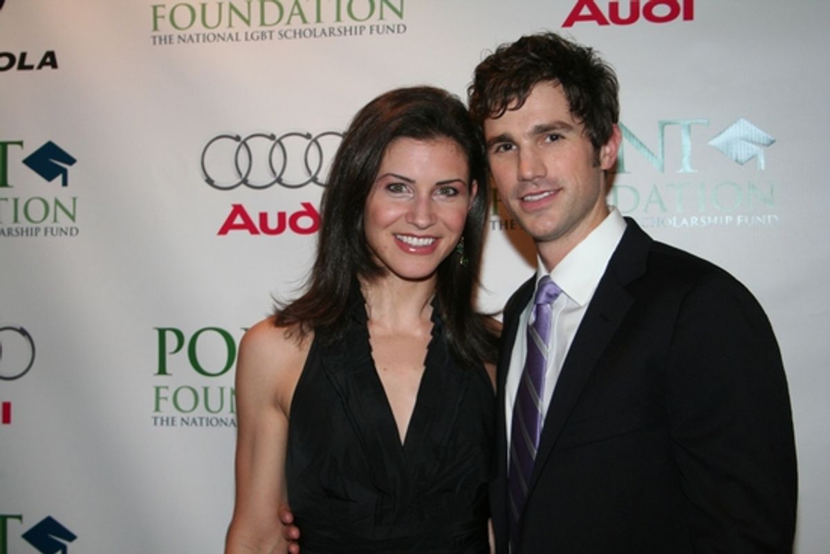 Jenny Powers and Matt Cavenaugh at 
