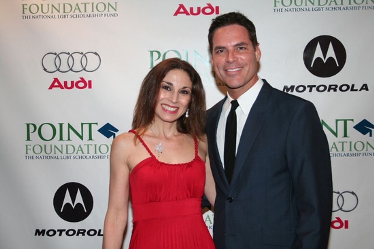 Valerie Smaldone and Jorge Valencia at 2009 Point Foundation Honors