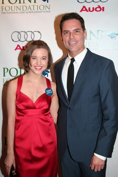 Point Scholar Brittany Bjurstrom and Jorge Valencia Photo