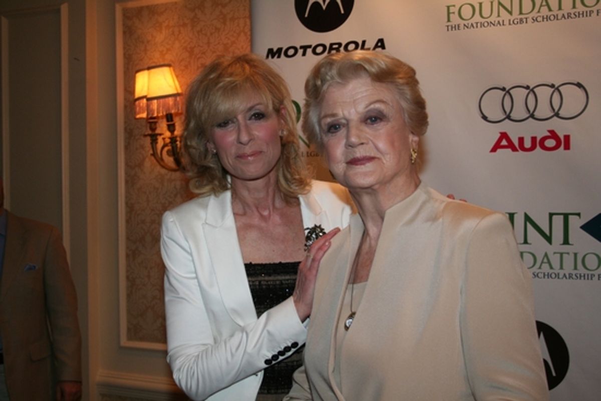 Judith Light and Angela Lansbury at 