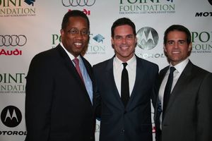Jorge Valencia with PricewaterhouseCoopers LLP Point Inspiration Award recipients Chr Photo
