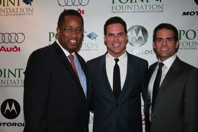 Jorge Valencia with PricewaterhouseCoopers LLP Point Inspiration Award recipients Chr Photo