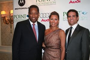 Chris Simmons, Vanessa Williams and Michael D. Poirier Photo