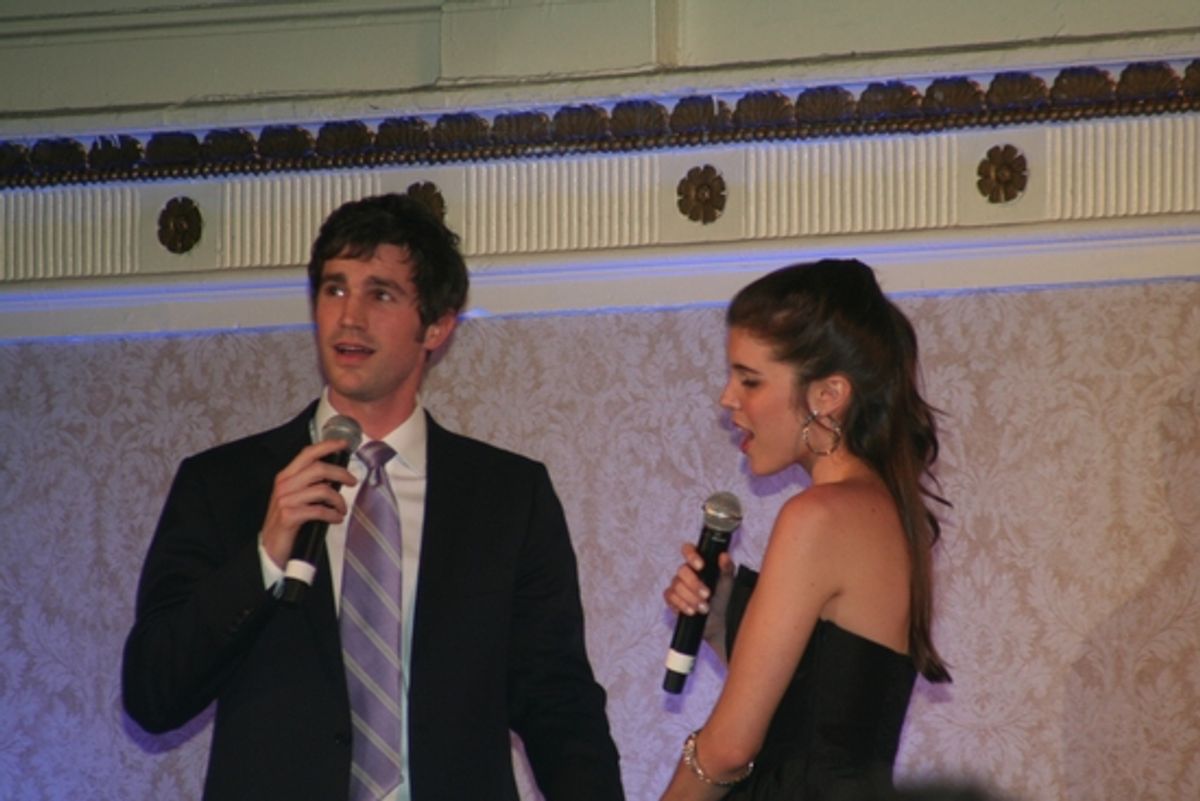 Matt Cavenaugh and Josefina Scaglione at 