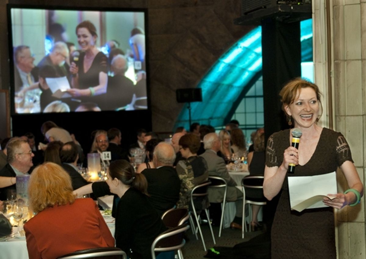 Julie White at Playwrights Horizons' 2009 Annual Spring Gala