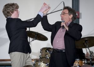 Eamon Foley and Chip Zien @ BroadwayWorld Eamon Foley and Chip Zien Photo