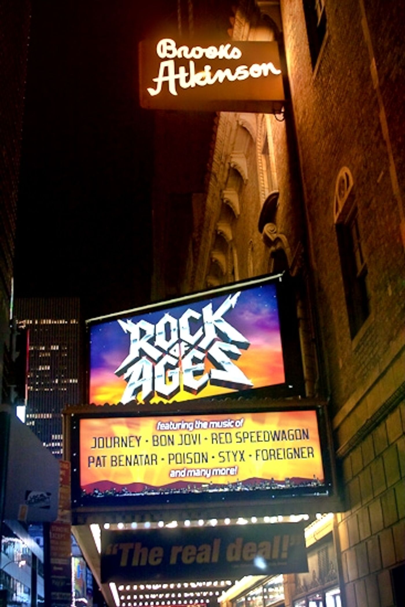 Photo Coverage: 'ROCK OF AGES' Welcome Styx and REO Speedwagon to Bdwy!  Image