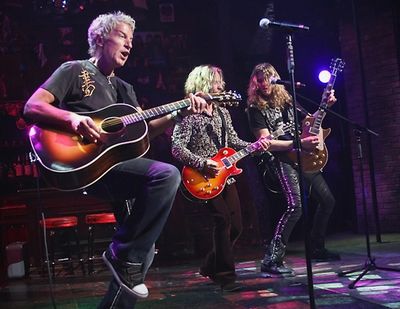 Kevin Cronin, Tommy Shaw, and Joel Hoekstra Photo