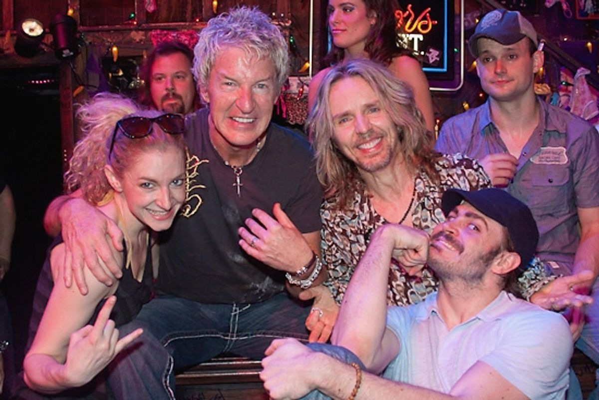 Lauren Molina, Kevin Cronin, Tommy Shaw, and Mitchell Jarvis at 