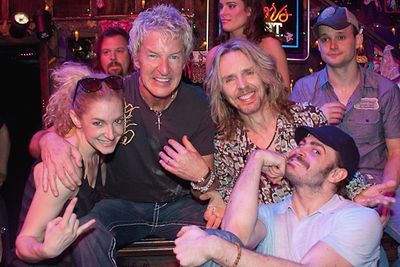 Lauren Molina, Kevin Cronin, Tommy Shaw, and Mitchell Jarvis Photo