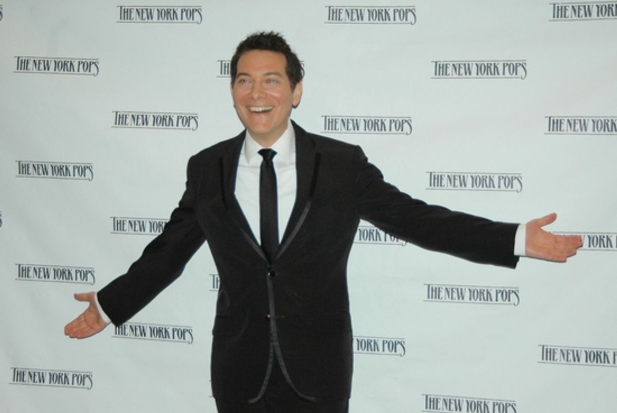 Michael Feinstein at NY POPS Honors 'Feinstein's at Loews Regency' at Carnegie Hall